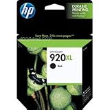 HP 920XL Black Officejet Ink Cartridge in Retail Packaging