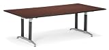 Mesh Base Conference Table (48 x 96) Laminte Mahogany - OFM T4896MB-MAHOGANY