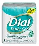 Dial Daily Care Antibacterial Bar Soap Green Tea & Vitamin E (Pa 31FyAB0AquL. SL160 Dial Daily Care Antibacterial Bar Soap Green Tea & Vitamin E (Pa