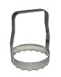 Rada Cutlery Serrated Food Chopper, Aluminum, Kwik-Kut, Made in USA (R115S)