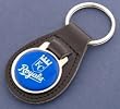Kansas City Royals Leather Keychain