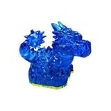 SKYLANDERS SPYRO'S ADVENTURE RARE COLLECTOR'S FIGURE TRANSLUCENT SAPPHIRE BLUE BASH
