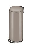 Hailo 0523-189 Design Tret-Abfallsammler Trento® TOPdesign 26, perlgrau