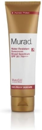 Murad Age Proof Suncare, Water Resistant Sunscreen Broad Spectrum SPF 30, 4.3 fl oz (125 ml)