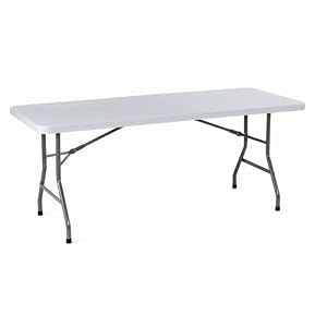 MOLDED FOLDING TABLE-30Wx96L by 