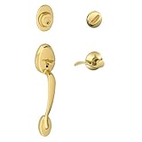 UPC 043156171620 product image for Schlage F60 V PLY 505 ACC Plymouth Handle Set with Accent Lever Interior, Bright | upcitemdb.com