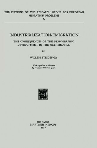 Industrialization Emigration: The Consequences of the Demographic Development in the Netherlands (Research Group for European Migration Problems)