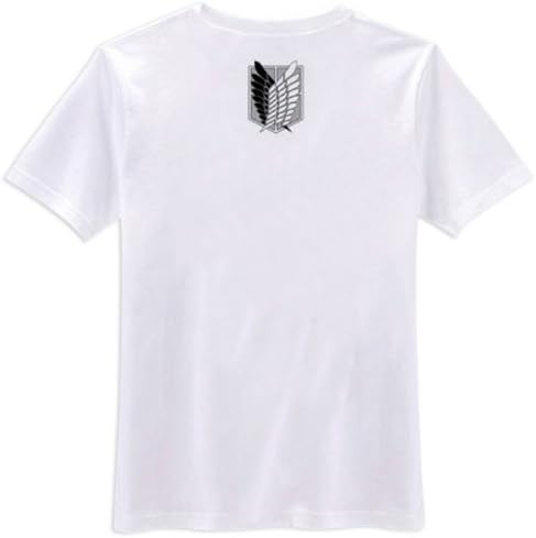 Attack on Titan Shingeki No Kyojin Levi White Cutie T-shirt Size L