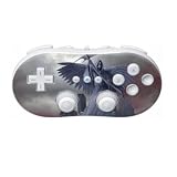 Death on Hold Design Nintendo Wii Classic Controller Protector Skin Decal Sticker