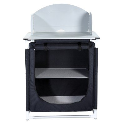 10T Camping Küche camKITCHEN 75x53x85,5/116,5 cm Alu