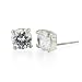 Big Cz Stud Crystal Earrings
