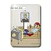 Londons Times Famous People Places Books Cartoons - Bon Bon Jovi - Light Switch Covers - single toggle switch