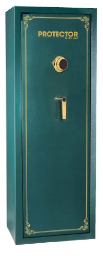 First Alert 6740F Protector Fire Resistant Gun safe, 7.7 Cubic Foot, Hunter Green