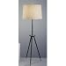 Robert Abbey 671 Jonathan Adler Ventana Floor Lamp with Antique Natural Brass Accents