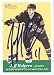 Jeff Halpern, Washington Capitals, 2001 Topps Heritage Autographed Card