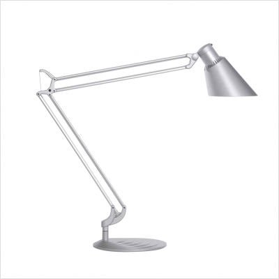 269Diffrient Double Arm Work Light Ballast Type: Electronic Ballast, Color: Silver, Base Style: Slatwall