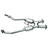 BBK 1538 2.5 Short H-Pipe with Converters for Ford Mustang GT Cobra by BBK