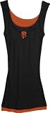 San Francisco Giants Women's Supreme Layered Black Tank Top