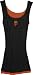 San Francisco Giants Women's Supreme Layered Black Tank Top