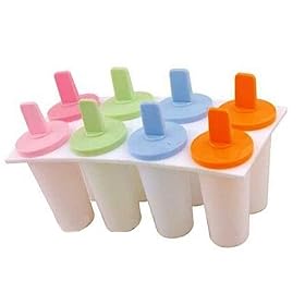 6 section reuseable ice lolly maker
