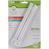 OttLite00359T18330OttLite18WPlug-inCFLSingleTube4PinBaseCompactFluorescentLightBulb