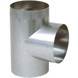Buy Imperial Mfg Group 6' Hvac 30Ga Straig Tee Gv0920 Furnace Pipe Fittings by Imperial