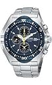 Pulsar Men's Chronograph-Alarm Stainless Steel Watch #PF3647