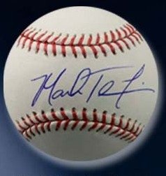 Mark Teixeira Autographed/Hand Signed MLB Game Baseball New York Yankees