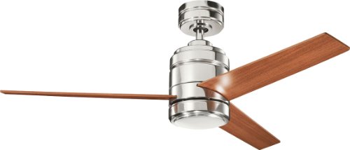 Kichler Lighting 300146pn Arkwright 58 Inch Ceiling Fan Polished