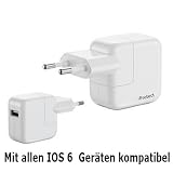 iProtect Premium 10W Power Adapter Netzteil / Charger f�r ihre Apple Ger�te - iPad MINI, iPhone 5 G, iPod Touch 5G, iPod Nano 7G - in WEISS / wei� / whitevon "iprotect"