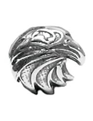 Zable Eagle Head Animals School Sports Sterling Silver Charm