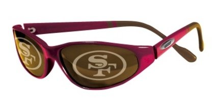 Click here to buy San Francisco 49ers Jax Sunglasses.
