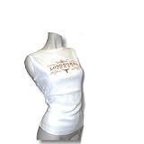 University of Texas Longhorns - Ladies Scroll Design White Sleeveless T