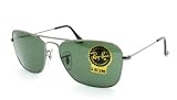 Sunglass Express提供 Apparel & Shoes Online Shop Ranking 17. Ray Ban Sunglasses RB3136 Caravan 004 Gunmetal/Crystal Green, 55mm
