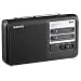 Sony ICF38 Portable AM/FM Radio (Black)