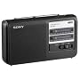 Sony ICF38 Portable AM/FM Radio (Black)