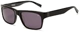 John Varvatos Men's V768 Sunglasses,Black Horn Frame/Grey Gradient Lens,One Size