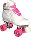 Odyssey Weiß/Rosa Disco-Rollschuhe