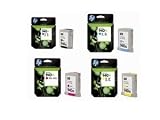 Produkt-Bild: 4 x Original Tintenpatronen HP 940 XL- C4906AE/ C4907AE/ C4908AE/ C4909AE f&uuml;r Hewlett Packard Officejet PRO 8000, Officejet PRO 8000 Wireless, Officejet PRO 8500, Officejet PRO 8500 Premier, Officejet PRO 8500 Wireless