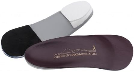orthoticsandmore Adult Running Custom Foot Orthotic W 5-12.5 / M 5-15 Maroon