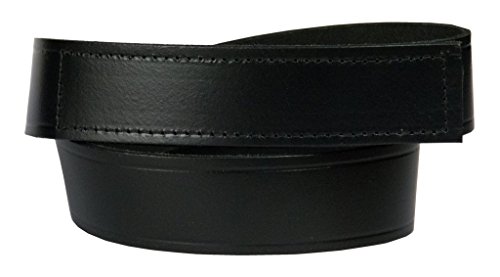 Men's No-Scratch Mechanic Belt, 100% Top Grain One Piece Leather, 1.5