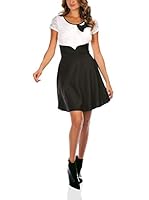 UNIQ Vestido Deli (Blanco / Negro)