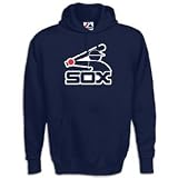 Chicago White Sox Majestic Athletic Navy Cooperstown Tek Patch Hooded Sweatshirt
