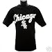 Sporting Goods : MLB Chicago White Sox Print Applique Team Color Crew Neck T-Shirt