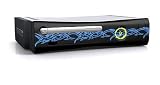 Xbox360 Faceplate Designer Skin – Neon Blue Barbs