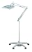 Wheeled Floor Magnifier Lamp - 3 Diopter - 7 x 6 Lens