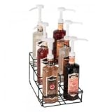 Review KegWorks  / Countertop Wire Bottle Organizer - 6 Sections