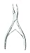 Miltex 22-486 Bone Rongeur, No. 4 Pattern, Slightly Curved Jaw, 14 cm Length