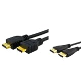High Speed HDMI Cable M/M , 6FT + High Speed HDMI Cable M/M , 10FT For Sony PS3