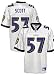 Bart Scott Baltimore Ravens Replica Adult White Jersey - L